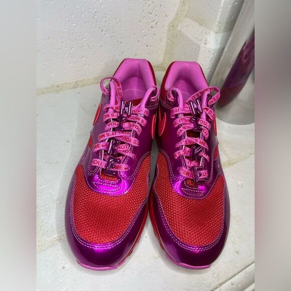Nike Air Max 1 Premium Valentine’s Day Pack Playful Pink HV2301 Sz 11 - Picture 3 of 7